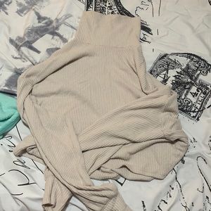 Cream colored turtle sweater